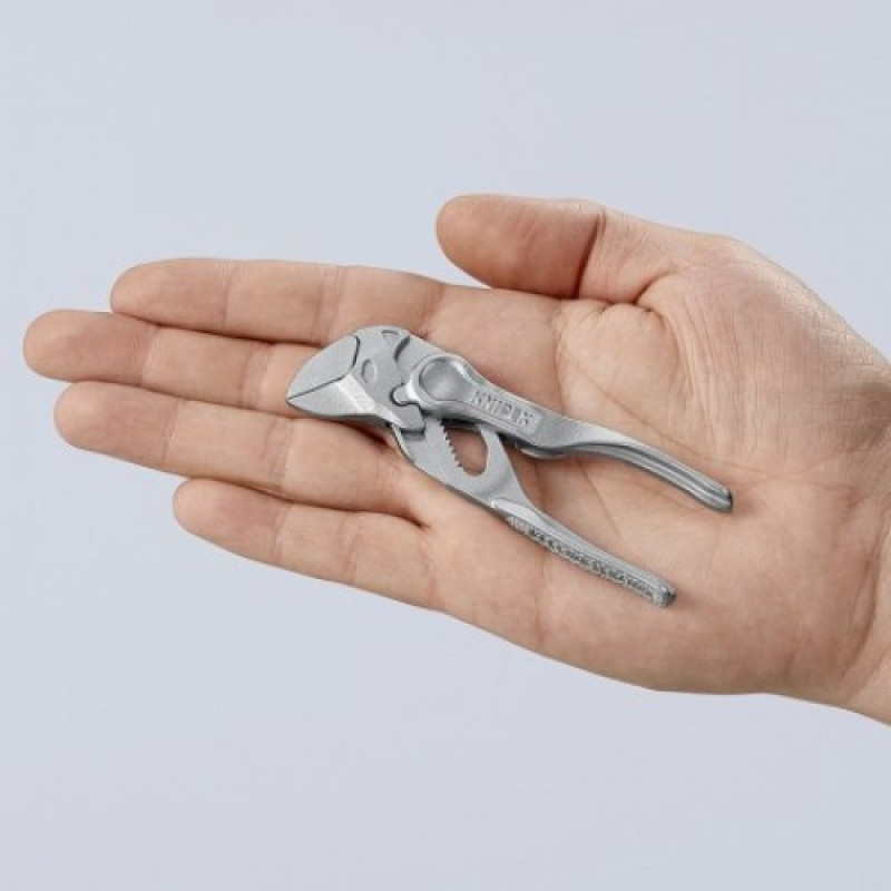 Клещи переставные — гаечный ключ KNIPEX XS (86 04 100)