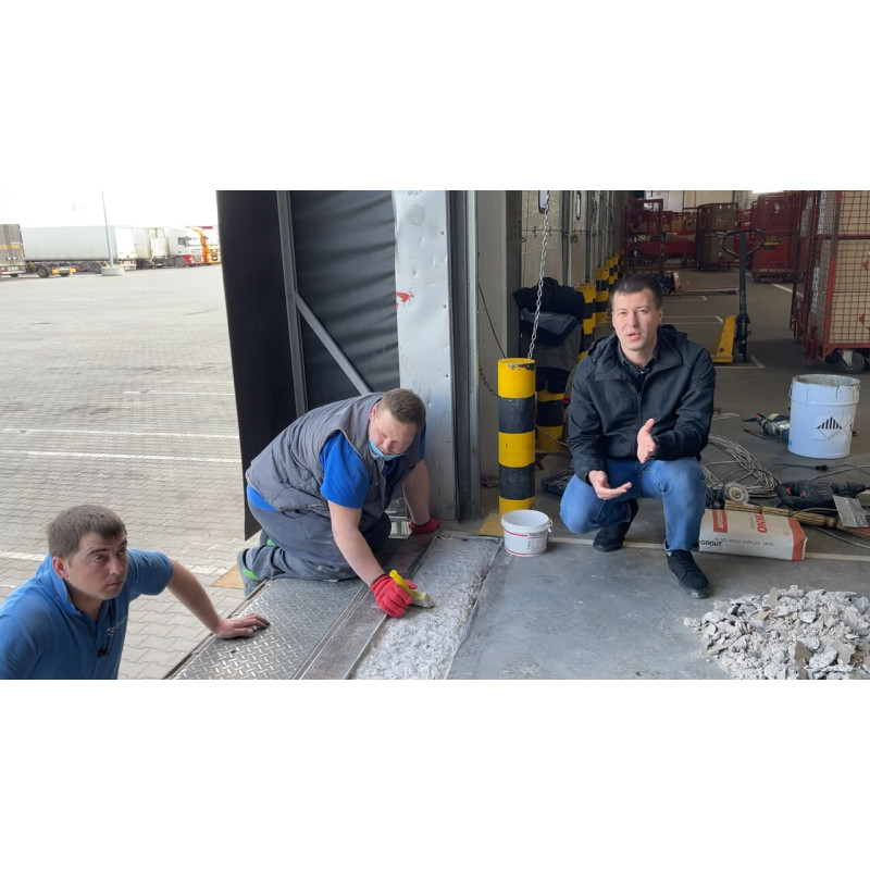 Смесь быстротвердеющая наливная ремонтная Teknogrout Rapid 25 кг (TN0015)