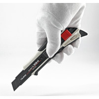 Нож строительный сегментный безопасный TAJIMA DORAFIN DFC-L579SW 18мм автоматический фиксатор (1101-2002)