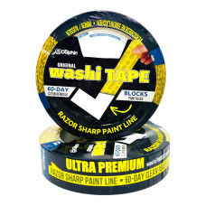 Малярная лента (скотч) Blue Dolphin WASHI XF7 рисовая бумага 25 мм х 50 м