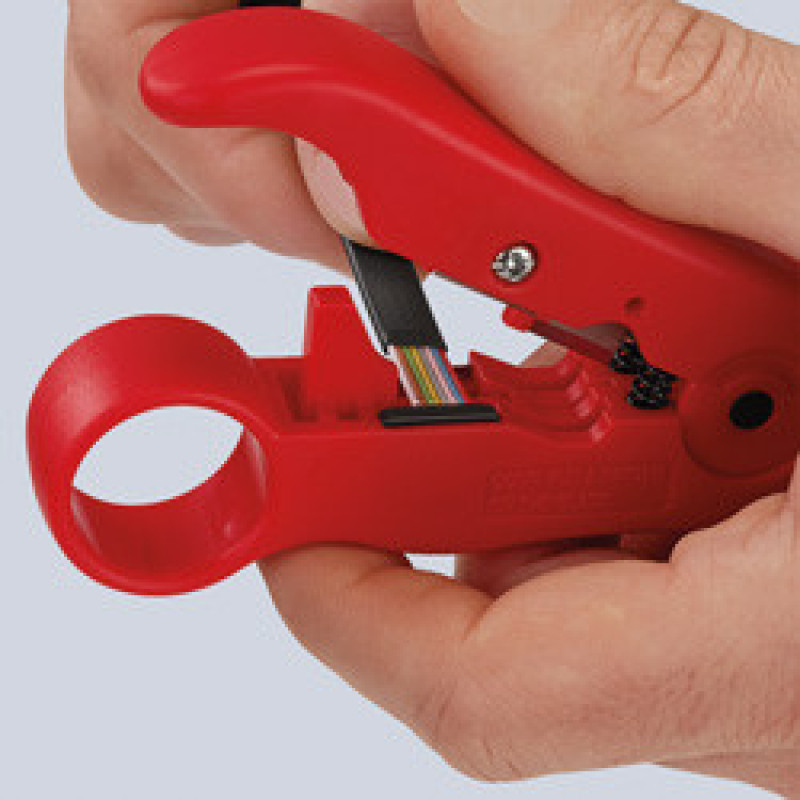 Стрипер (съемник изоляции из коаксиальных кабелей) KNIPEX (16 60 06 SB)