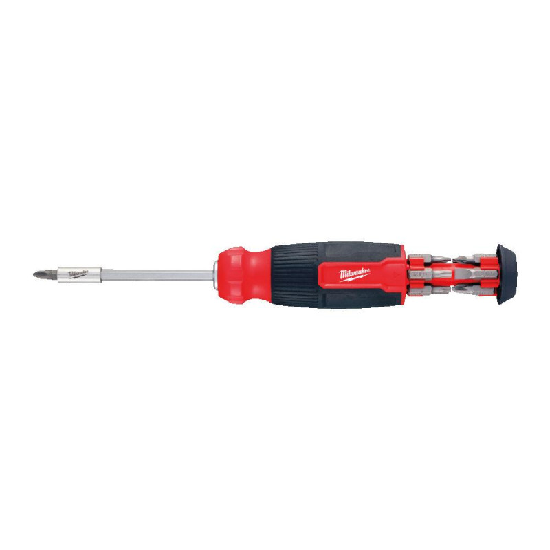 Викрутка зі змінними насадками (бітами) НАБІР — 14 в1 PH/PZ/SL/TX/HEX MILWAUKEE(4932492806)