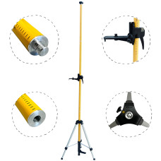Штатив (тренога) для лазерного уровня  Laser Pro усиленная штанга 3,7 м (LaserProSHT)