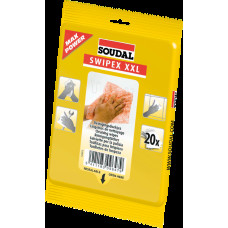 Салфетки SOUDAL SWIPEX XXL 20 шт/уп (000050000000100001)