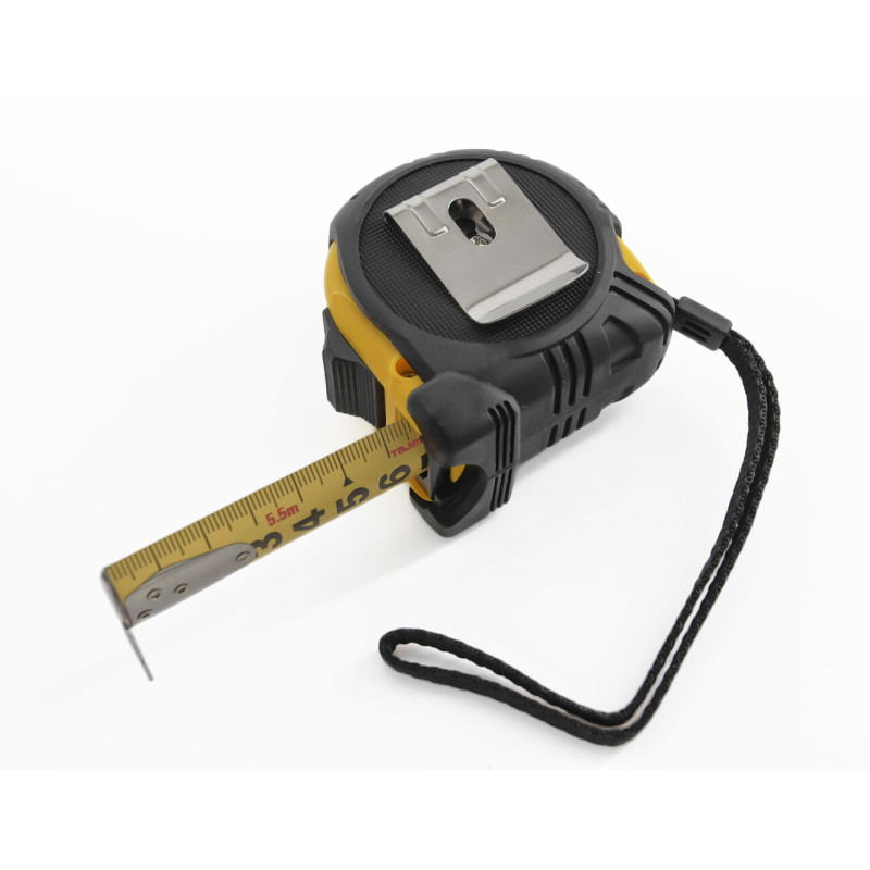 Рулетка строительная TAJIMA G LOCK GL25-55 ударопрочная, 25 мм х 5,5 м (1001-0221)