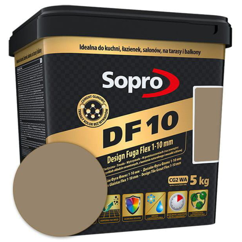 Фуга для швов Sopro DF 10 1074 сахара №40 (5 кг) (1074/5)