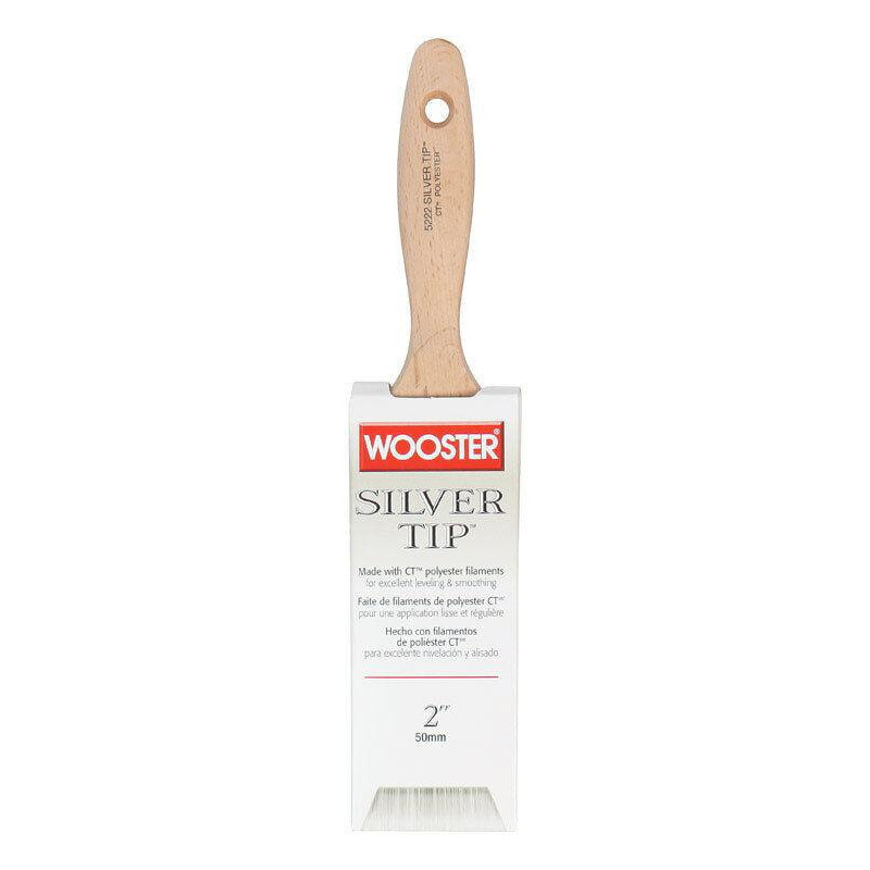 Пензель синтетичний Wooster Silver Tip (кутовий зріз) 50 мм (5221-2)
