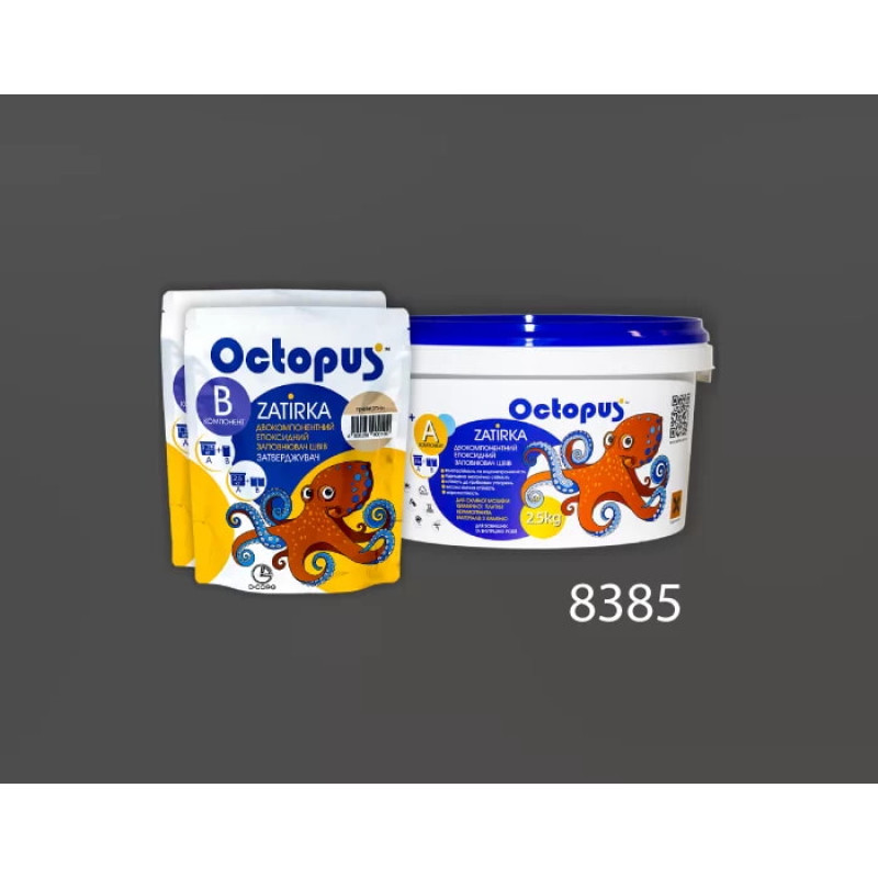 Епоксидна двокомпонентна  фуга Octopus Zatirka колір 8385 2,5 кг (8385-2)