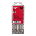 Бур НАБОР из 5 буров MS2 SDS-plus для ударной дрели (5-10 мм) MILWAUKEE (4932352338) – Фото №3