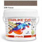 Эпоксидная затирка Litokol Starlike EVO 230 какао 2,5 кг (STEVOCCA02.5) – Фото №1