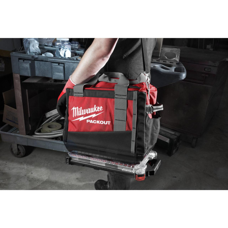 Ящик органайзер тонкий компактний MILWAUKEE PACKOUT 250x380 65 мм (4932471065)
