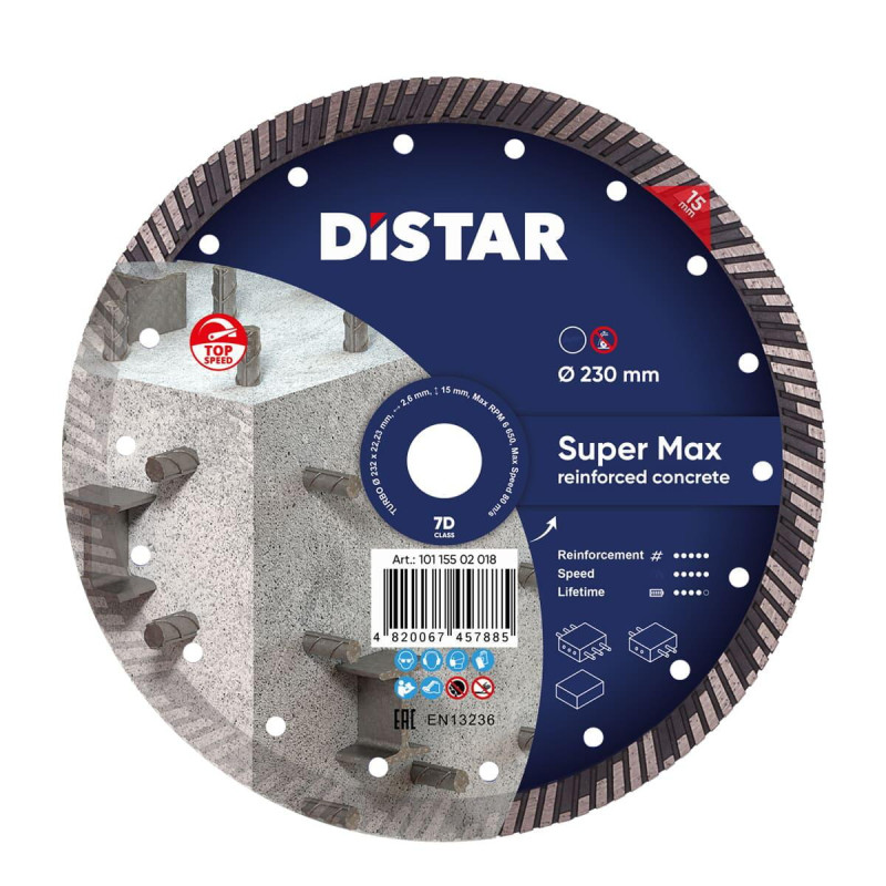 Круг алмазний вiдрiзний Turbo 232 Super Max (10115502018)