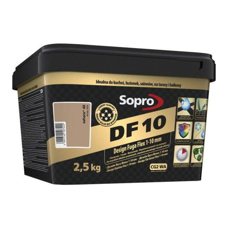 Фуга для швів Sopro DF 10 1074 Сахара №40 2,5 кг (1074/2,5)