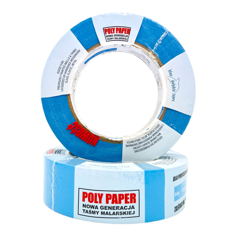 Малярна стрічка (скотч) DOLPHIN 38 мм х 50 м Poly Paper (MTPPBL-29010)