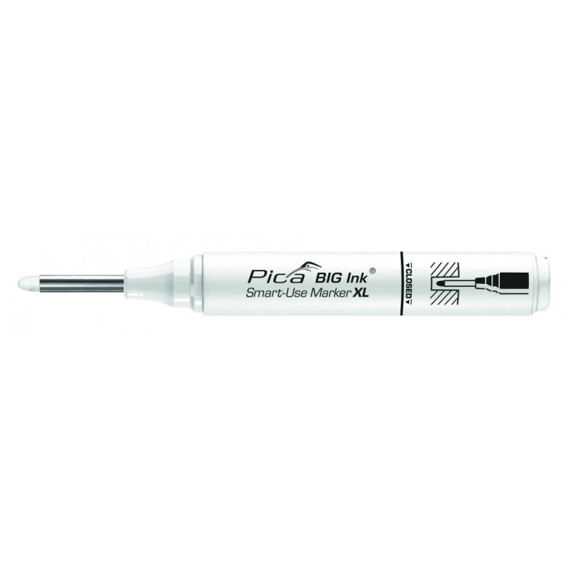 Маркер с длинным носиком Pica BIG Ink Smart-Use Marker XL 170/52 белый (170/52)