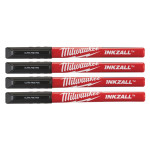 Маркер тонкий НАБІР (Чорний) INKZALL Fine Tip MILWAUKEE (48223164) – Фото №1