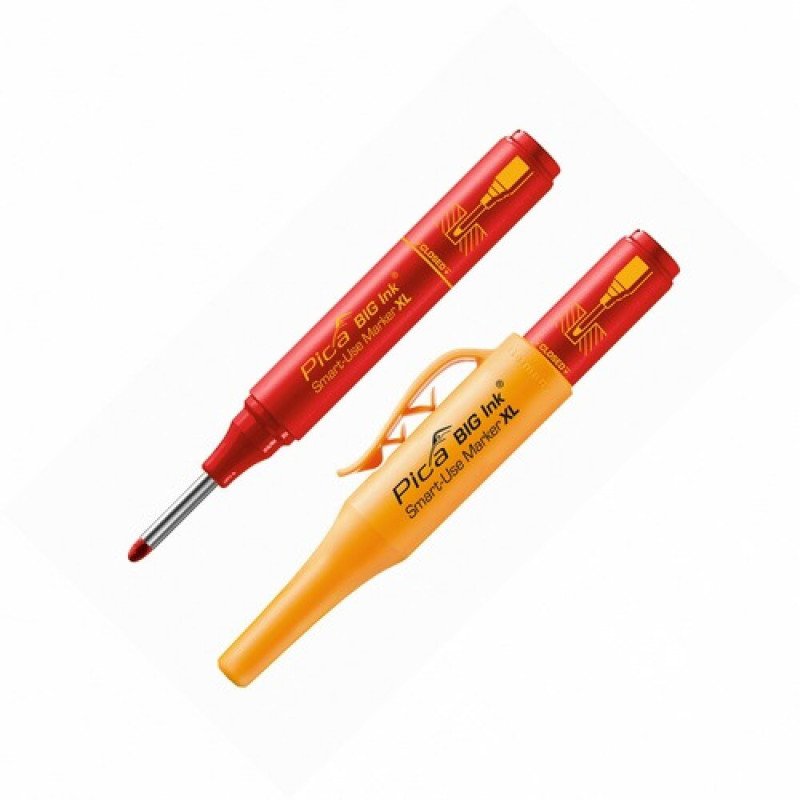 Маркер с длинным носиком Pica BIG Ink Smart-Use Marker XL 170/40 красный (170/40)
