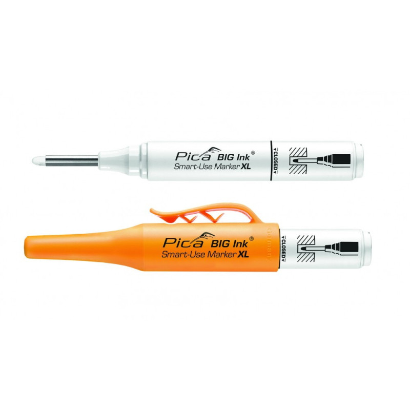 Маркер с длинным носиком Pica BIG Ink Smart-Use Marker XL 170/52 белый (170/52)