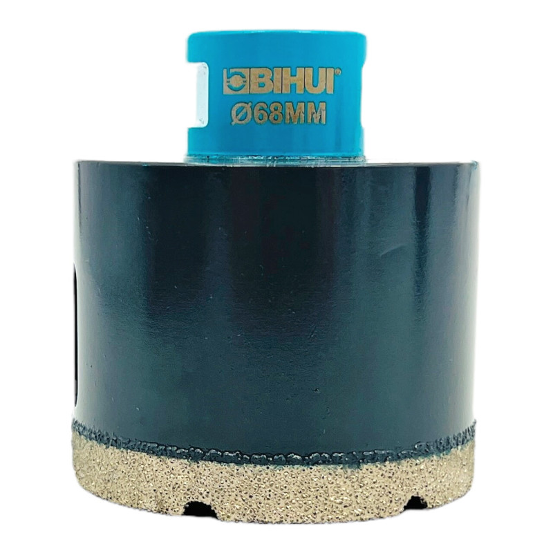 Коронка алмазная BIHUI TURBO 68 мм для сухого сверления М14 (DBDF68)