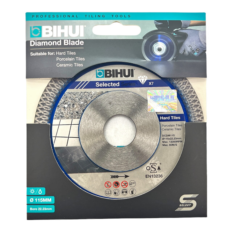 Диск алмазный BIHUI B-SPEEDY Ø 115 мм (DCDM115)