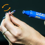 Маркер с длинным носиком Pica BIG Ink Smart-Use Marker XL 170/52 белый (170/52) – Фото №9