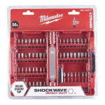 Биты НАБОР — 56 предметов для шуруповерта Milwaukee SHOCKWAVE (4932430907) – Фото №2
