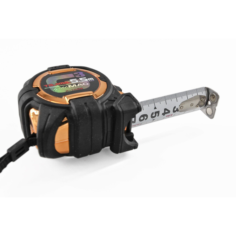 Рулетка строительная TAJIMA G3 LOCK G3GL25-55BL ударопрочная магнитная 25 мм х 5,5 м (1001-1882)