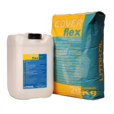 Двухкомпонентная эластичная гидроизоляция Litokol COVERFLEX A+B 20+10 кг (CVF0020+CVF0010)