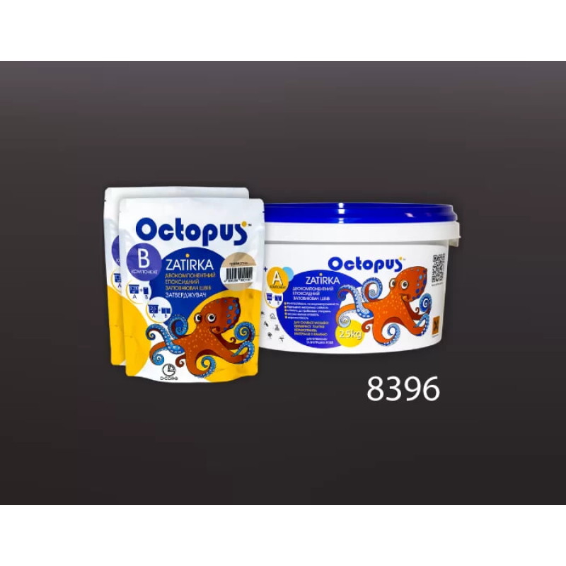 Епоксидна двокомпонентна  фуга Octopus Zatirka колір 8396 2,5 кг (8396-2)