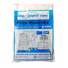 Пленка укрывочная Dolphin gruba 5х4 м (20 мкм) (20707)