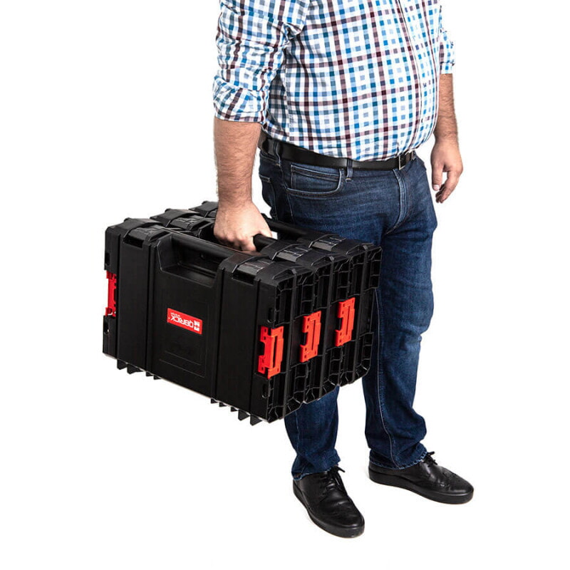 Ящик для інструментів Qbrick SYSTEM PRO TOOLCASE із вставкою EVA 322x450x126 (SKRQTCPROFCZAPG003)