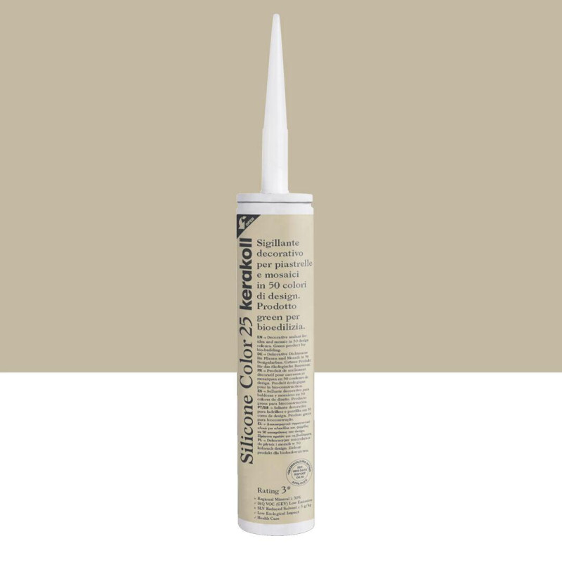 Герметик декоративный (силикон) Kerakoll Fugabella Color Silicone 25 (310 мл) (KSC25)