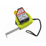 Рулетка будівельна TAJIMA G7 LOCK G7L2550 ударостійка посилена стрічка 5,0 м (1001-2530) – Фото №7