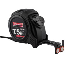 Рулетка строительная HAISSER 7,5м x 25 мм магнитный зацеп (HAISSER22037)