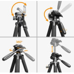 Штатив (треногя) Huepar TPD-14A от 50 до 140 см (TPD-14A) – Фото №4