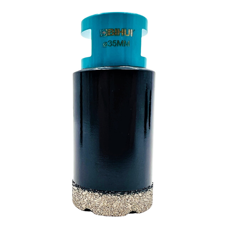 Коронка алмазная BIHUI TURBO 35 мм для сухого сверления М14 (DBDF35)