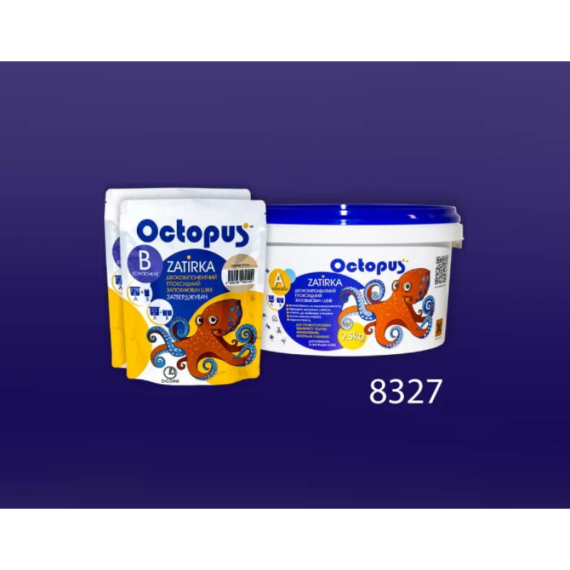 Епоксидна двокомпонентна  фуга Octopus Zatirka колір 8327 2,5 кг (8327-2)