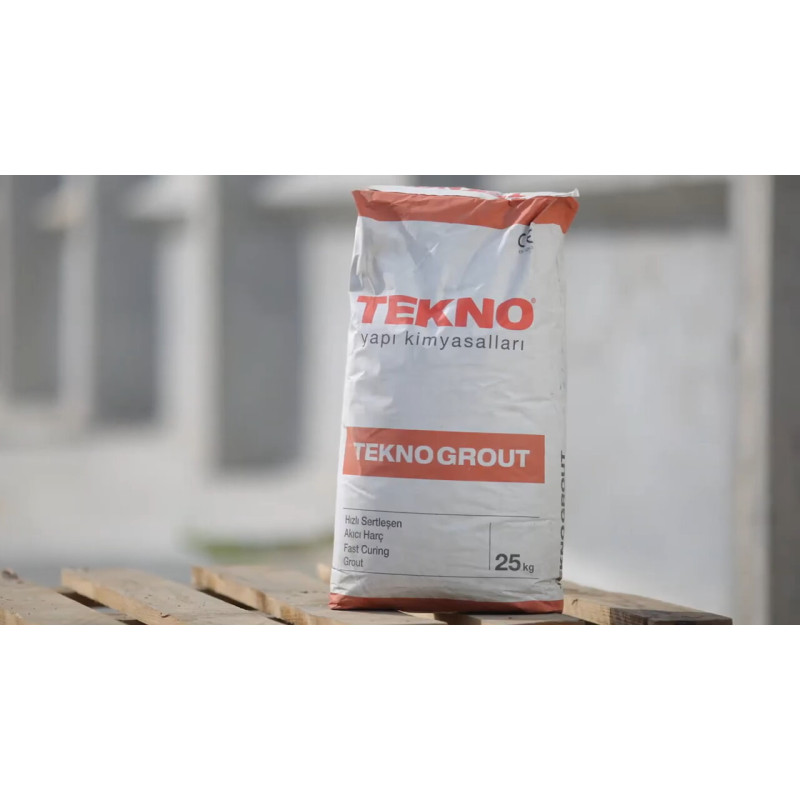 Смесь быстротвердеющая наливная ремонтная Teknogrout Rapid 25 кг (TN0015)