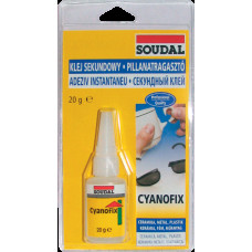 Клей секундный (супер клей) SOUDAL 20 гр (000030000084002000)