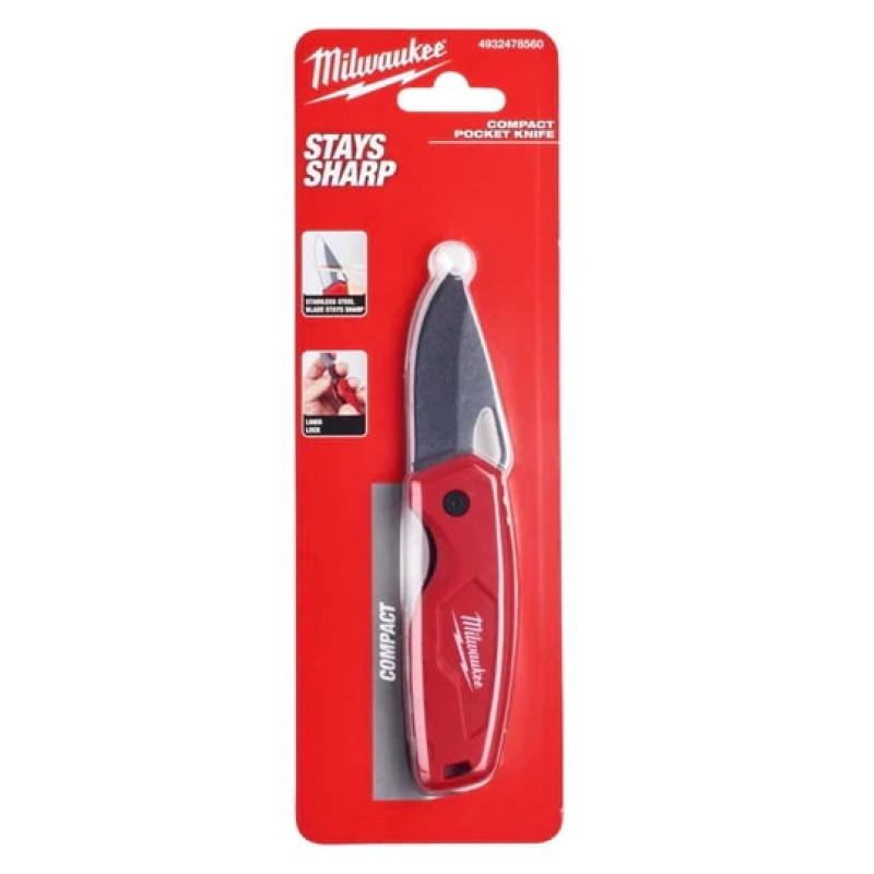 Нож компактный карманный MILWAUKEE (4932478560)