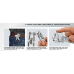 Клещи переставные — гаечный ключ KNIPEX XS (86 04 100) – Фото №2