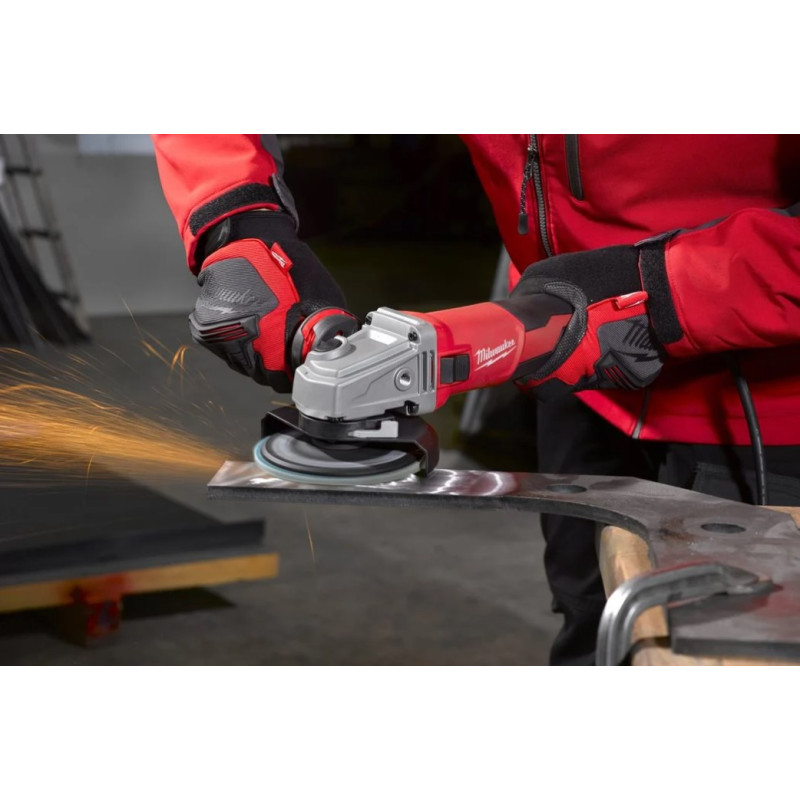 Кутова шліфувальна машина (КШМ) болгарка MILWAUKEE 125 мм AGV 13-125 XE (4933451218)