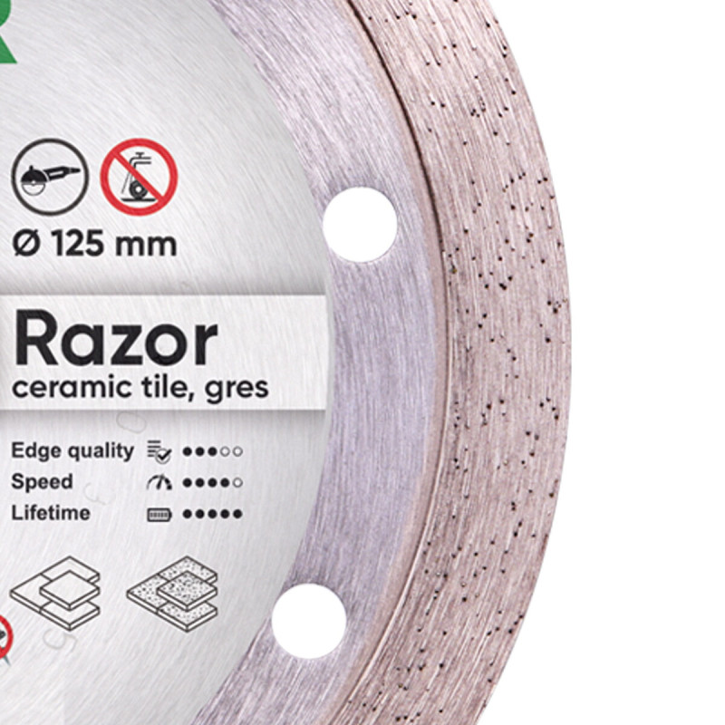 Круг алмазный отрезной 1A1R 125 Razor (11115062010)