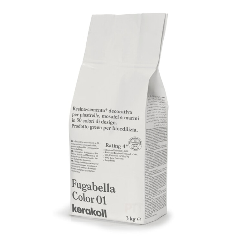 Фуга для швов Kerakoll Fugabella Color 1 (3 кг) (KFG1)