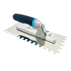 Шпатель BIHUI зубчатый зубчатый 10 мм с быстросъемной ручкой 280х115 мм (PT28010)