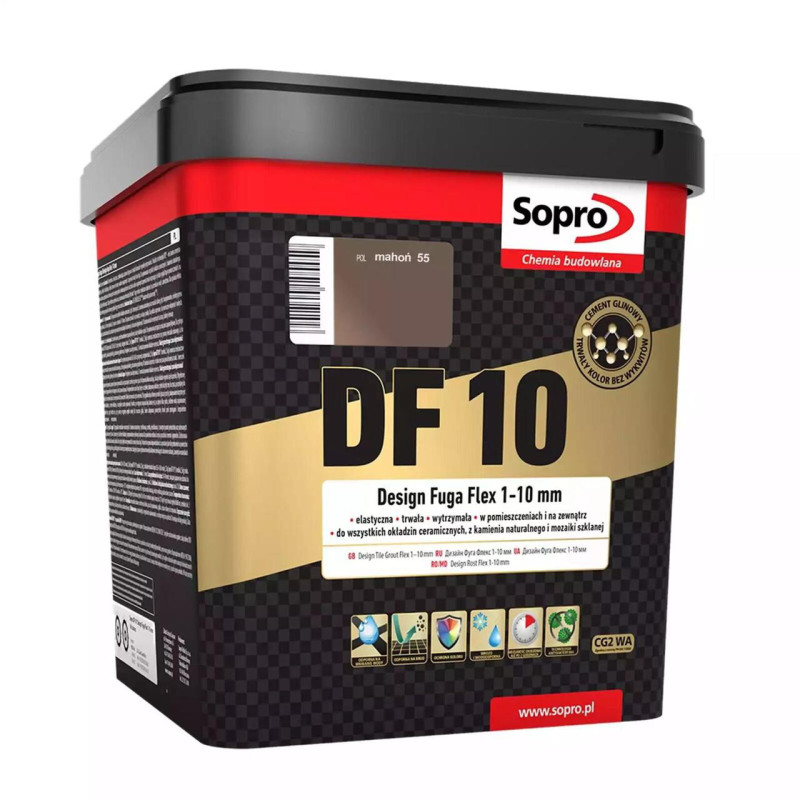 Фуга для швів Sopro DF 10 1075 махон №55 (5 кг) (1075/5)