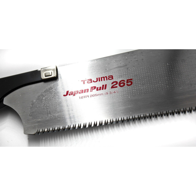 Пила ручная японская по дереву TAJIMA Japan Pull 265/KCH ABS ручка 265 мм (1103-0029)