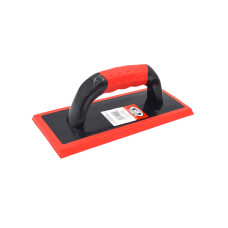 Терка пластмассовая с резиновой ручкой для затирки OLEJNIK (205005-2K)