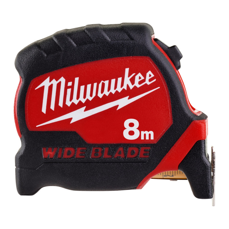 Рулетка метрическая MILWAUKEE WIDE BLADE 8 м ширина 33 мм (4932471816)
