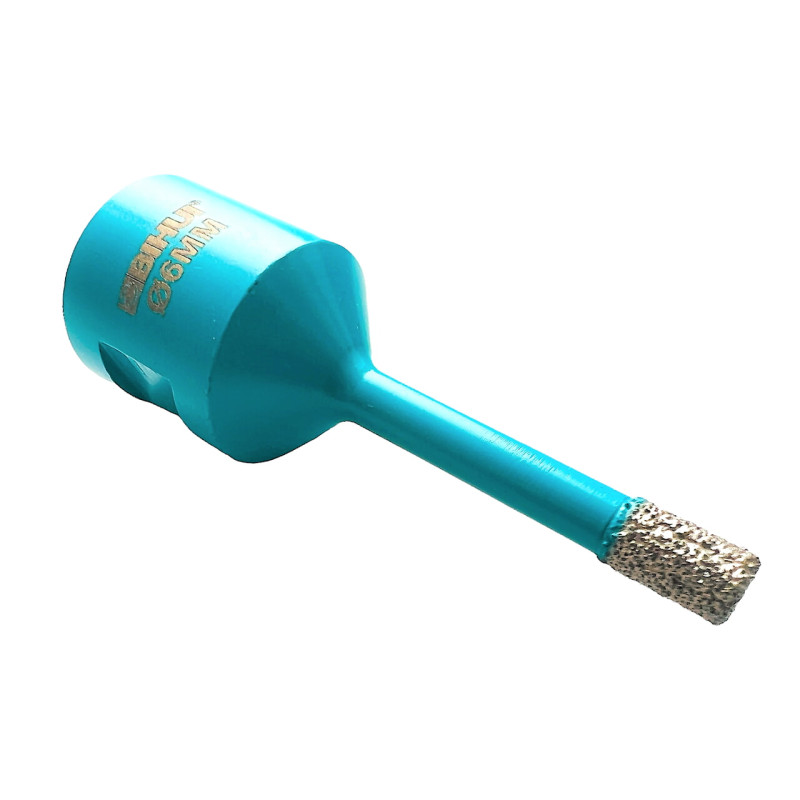 Коронка алмазная BIHUI TURBO 6 мм для сухого сверления М14 (DBDF06)